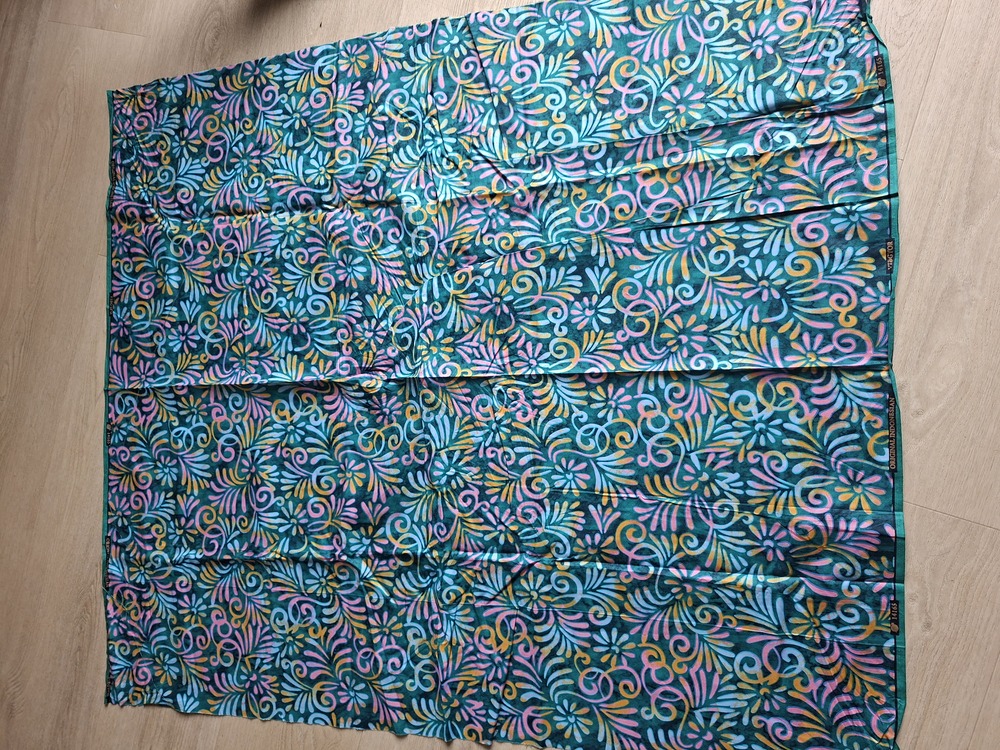 Coupon wax bleu vert, rose, orange