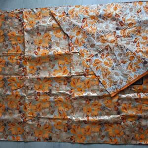 Pagne Wax Java gold orange