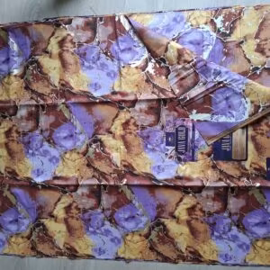 Pagne Wax Java gold mauve